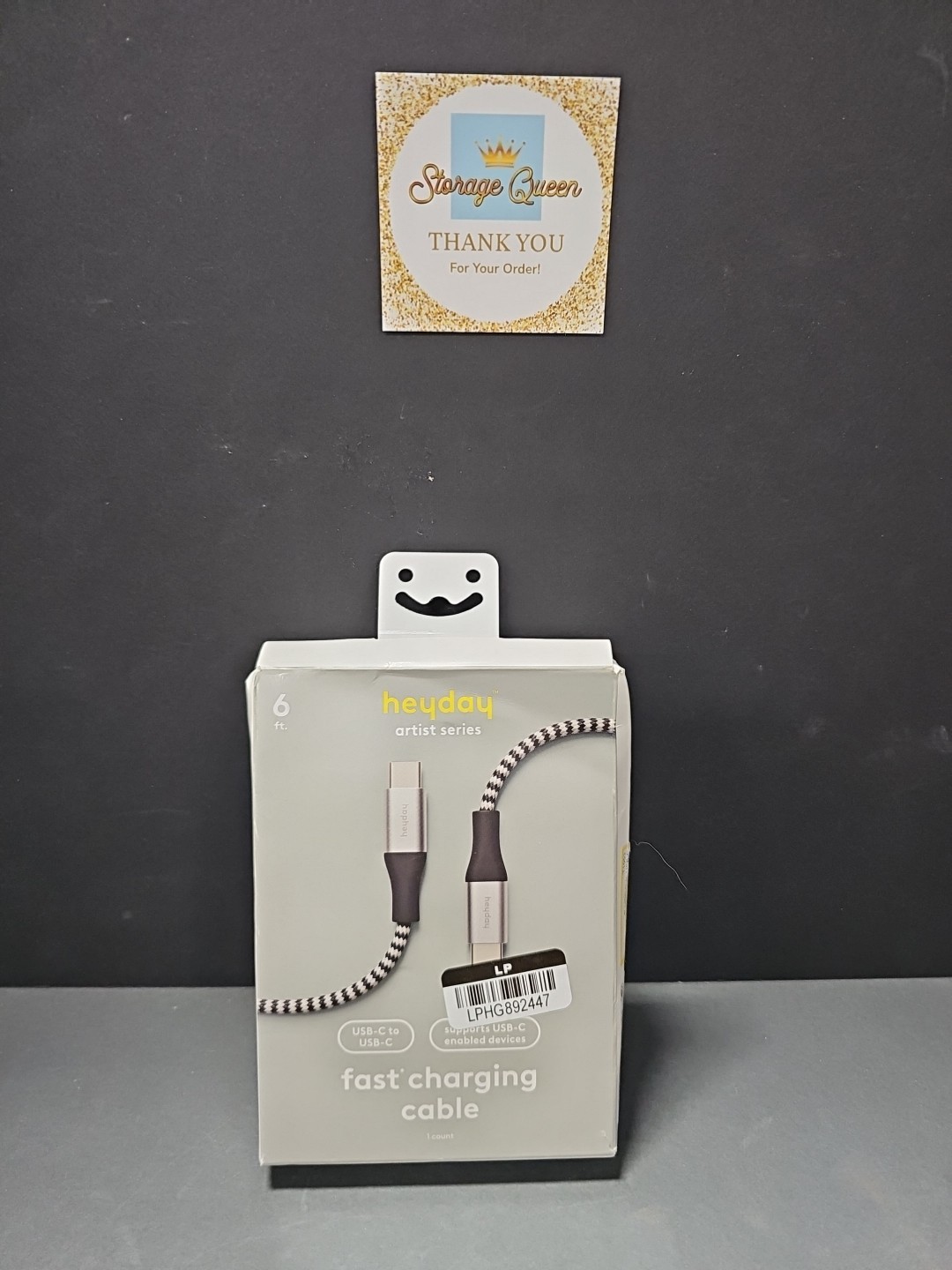 6FT USB-C Braided Fast Charge Cable - heyday with Vivien Rodriguez [USB-C PD]
