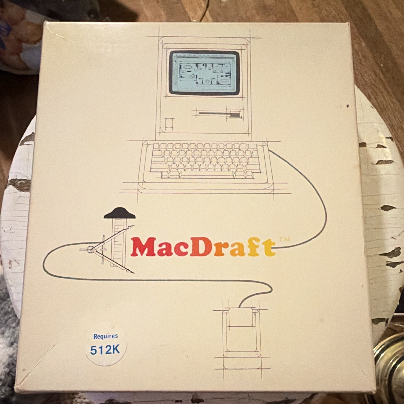 MacDraft Software Manual ONLY Apple Macintosh Vintage MD-001M. UNTESTED