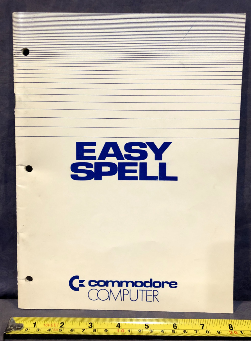 Commodore Computer Easy Spell user's guide