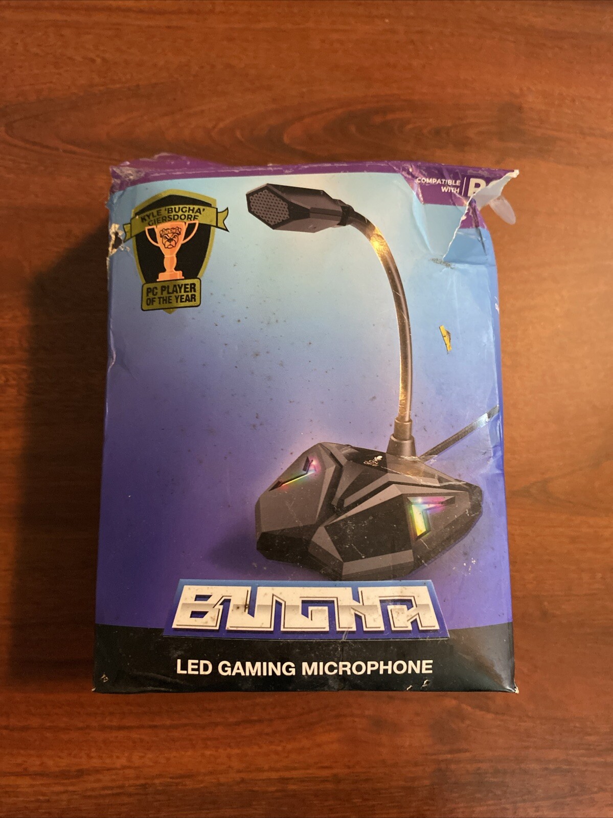 World Cup Bugha Exclusive LED gaming Microphone For PC NEW 2020