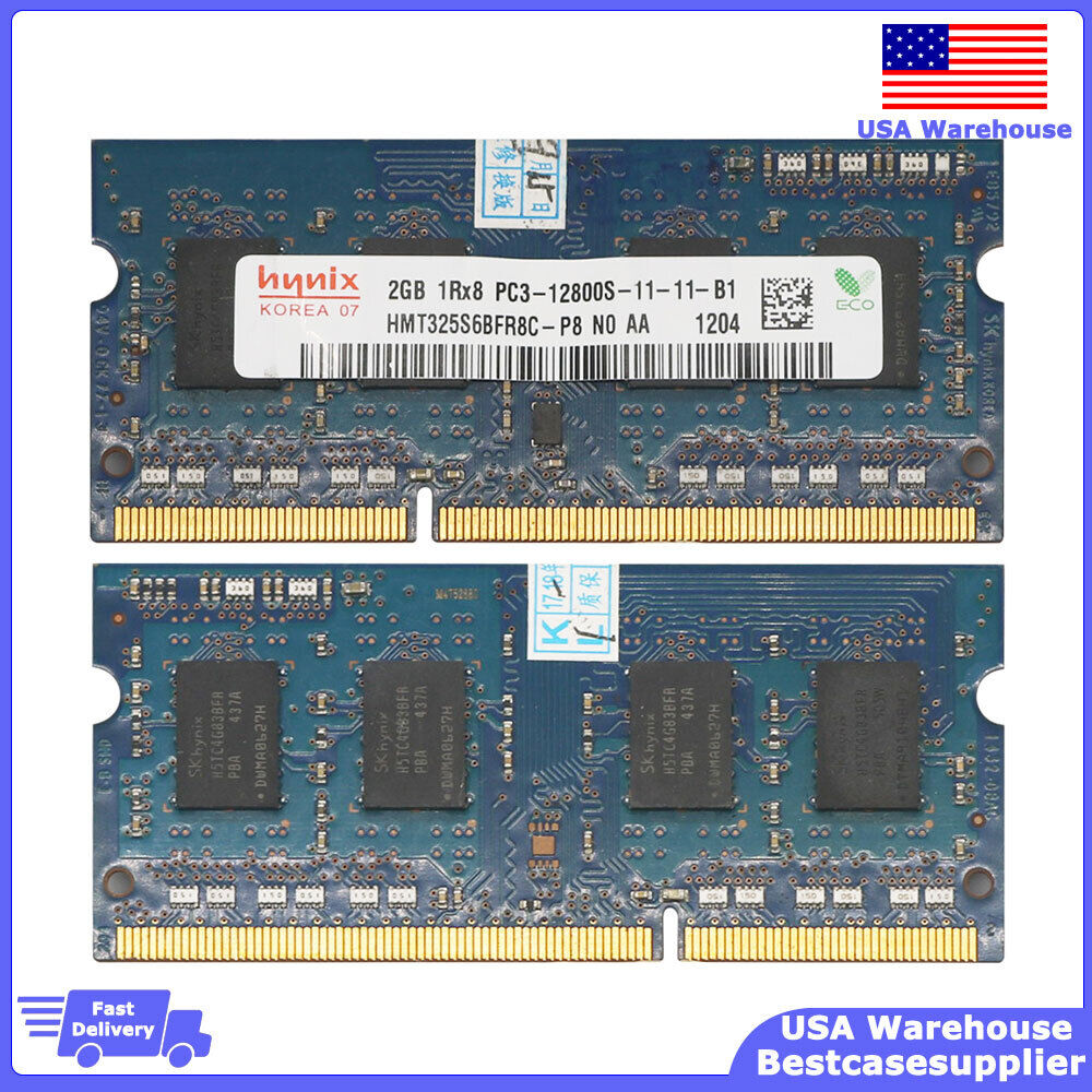 2GB Laptop Memory For Hynix Memory DDR3 SODIMM PC3-12800 DDR3 1600MHZ RAM New