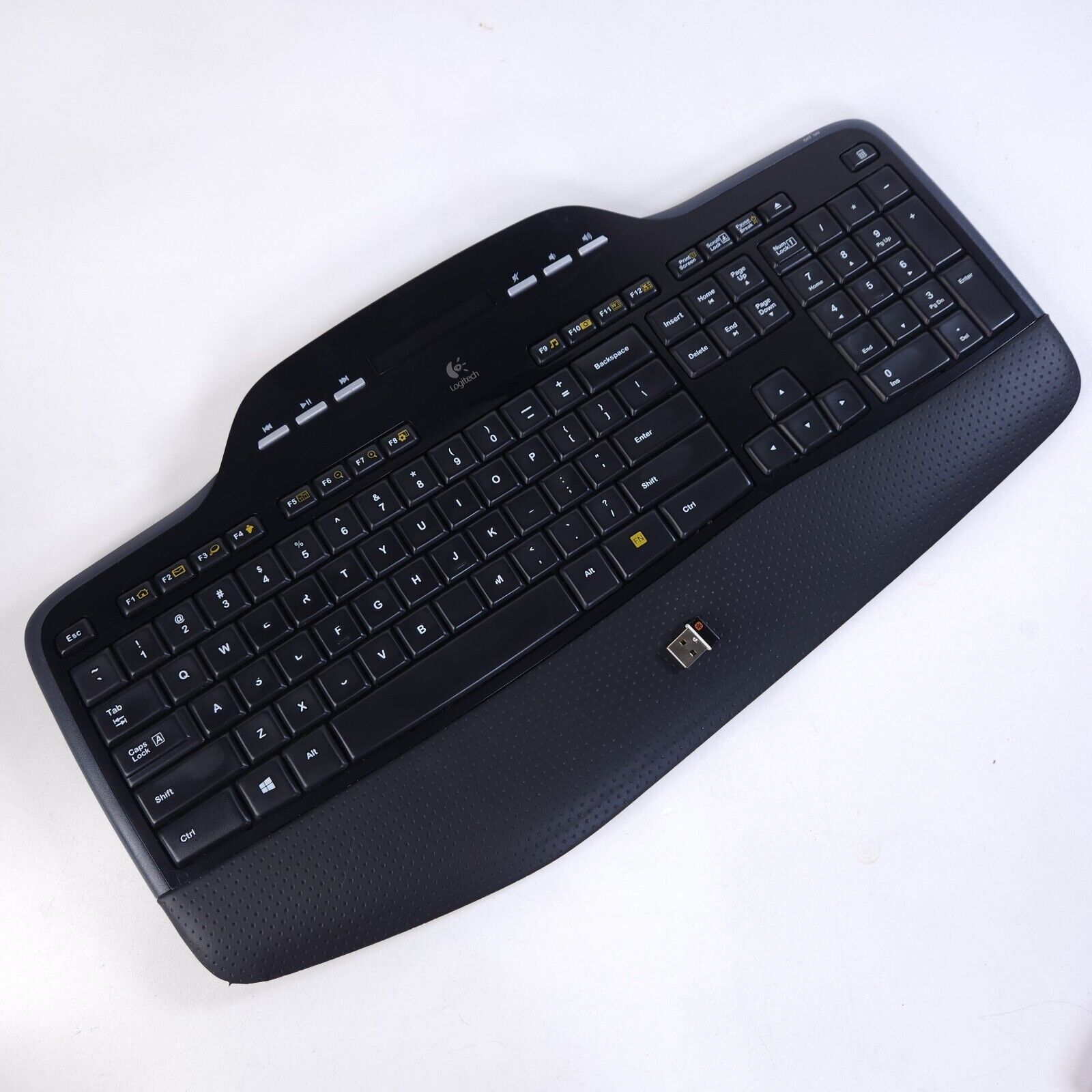 Logitech MK700/MK710 Wireless Keyboard with Unifying USB Receiver *Worn Keys*