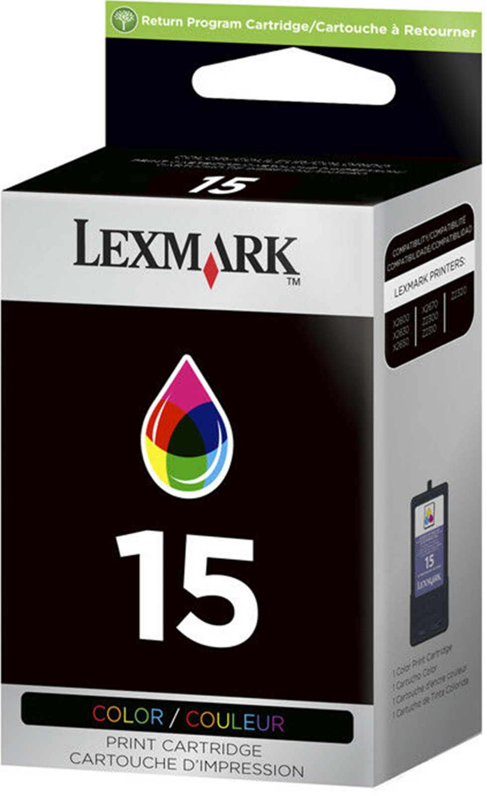 New Genuine Lexmark 15 Ink Cartridge X Series X2670 X2600 Z Series Z2300