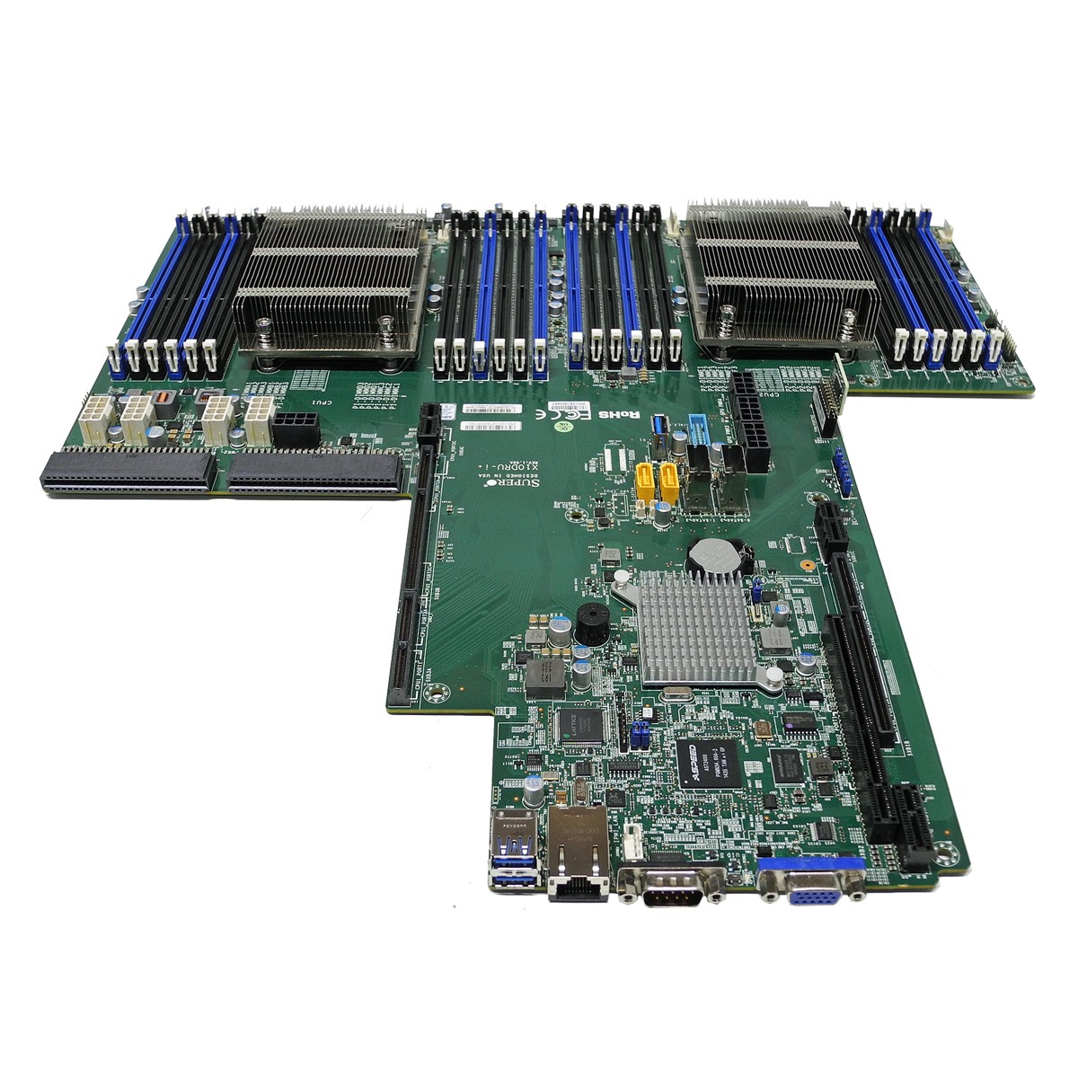 Supermicro ATX Motherboard X10DRU-i+ 1.02A LGA 2011 Socket 2x Cooler SNK-P0047PS