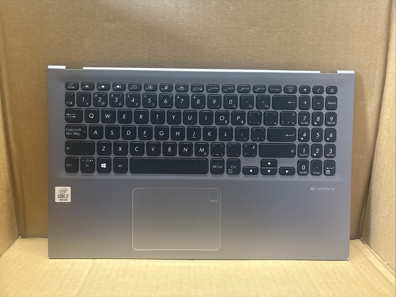 ASUS VivoBook 15 X512 Palmrest Keyboard Touchpad Canadian 90NXNB0-5615CB00