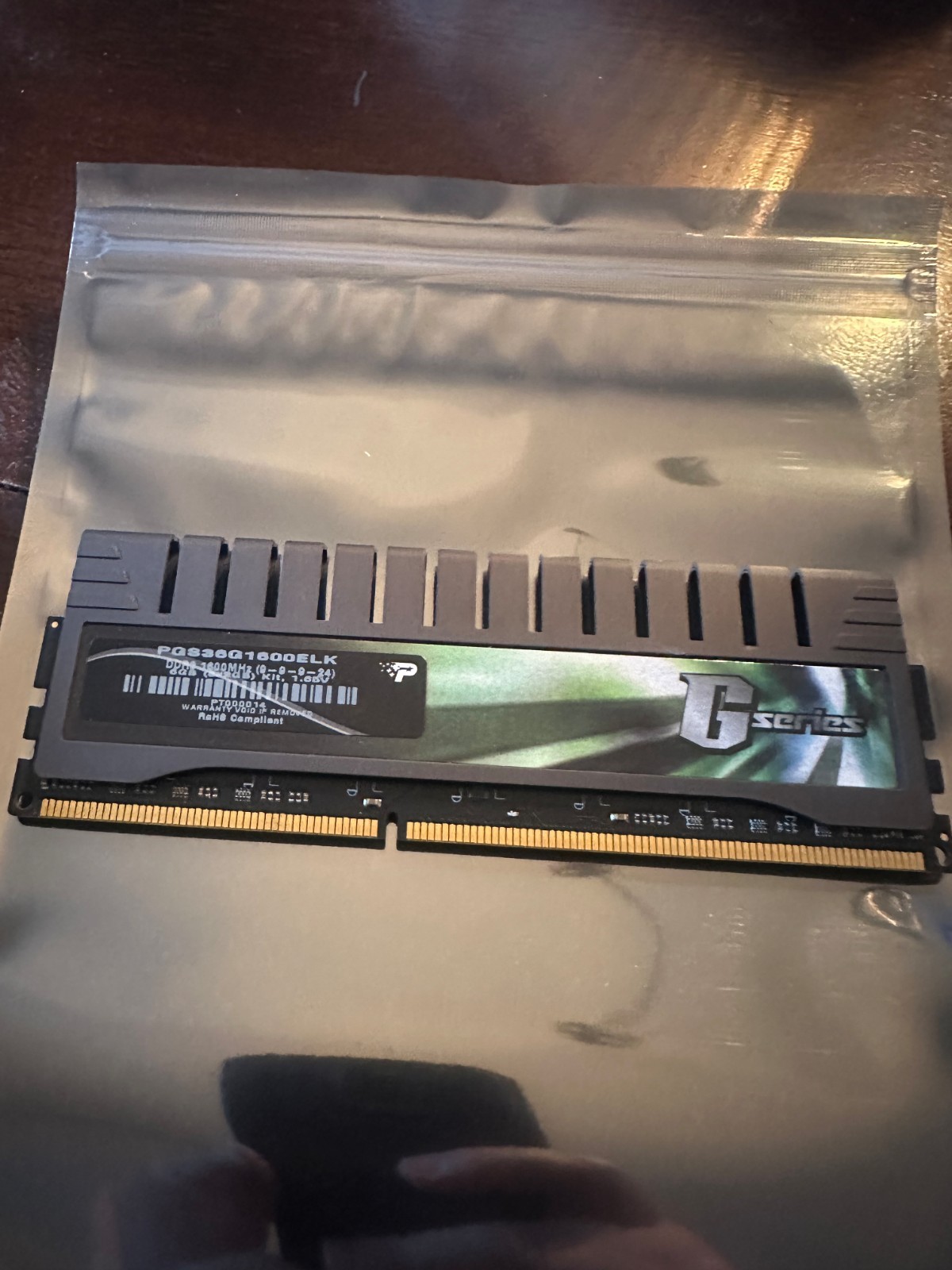 Patriot G Series DDR3 Desktop RAM stick