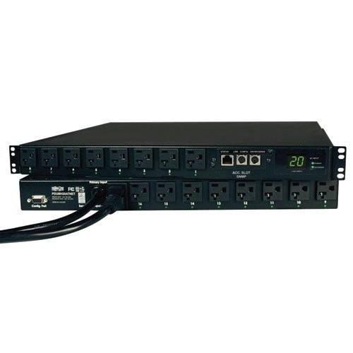 Tripp Lite PDUMH20ATNET PDU 120V 20A 16 Outlet ATS 5-15/20R