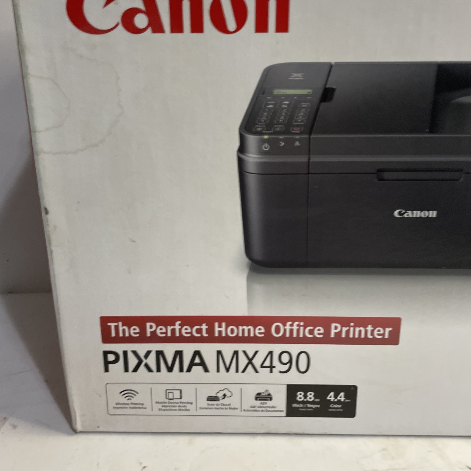 Canon PIXMA MX490 Wireless All in One Color Inkjet Printer NEW
