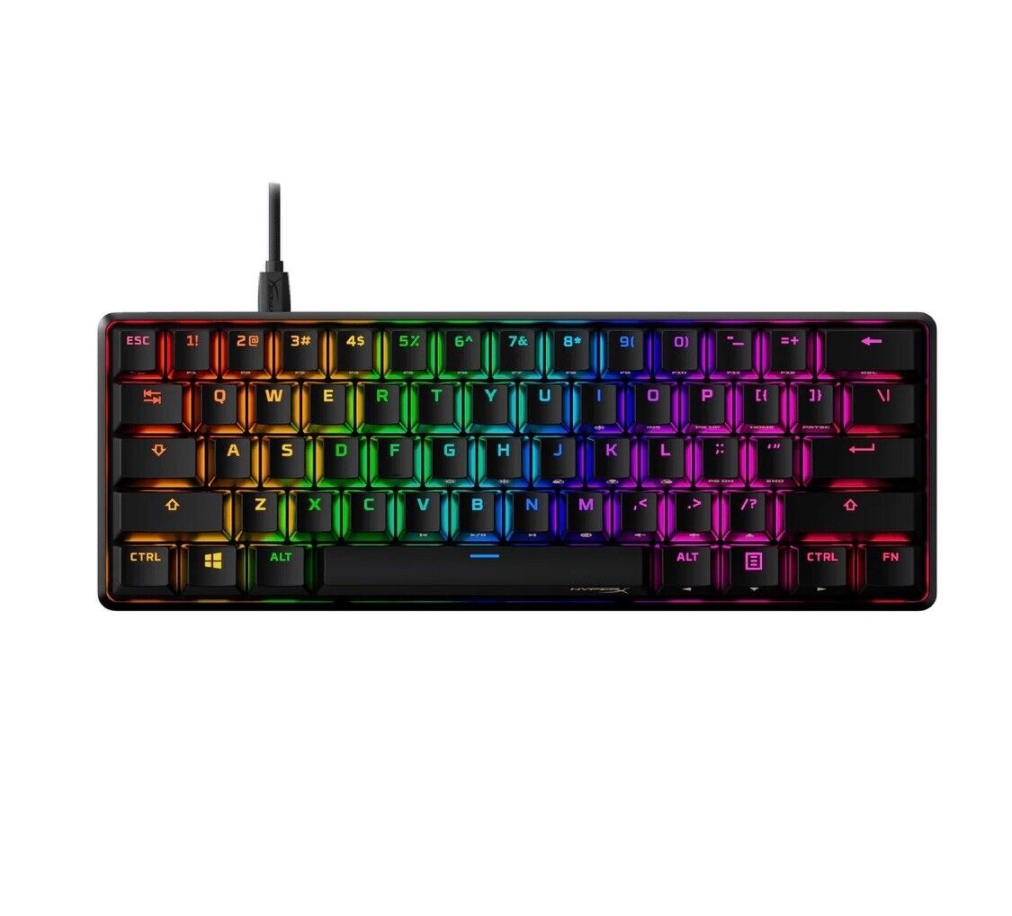 HyperX Alloy Origins 60 Wired Mechanical Gaming Keyboard - Tactile switches