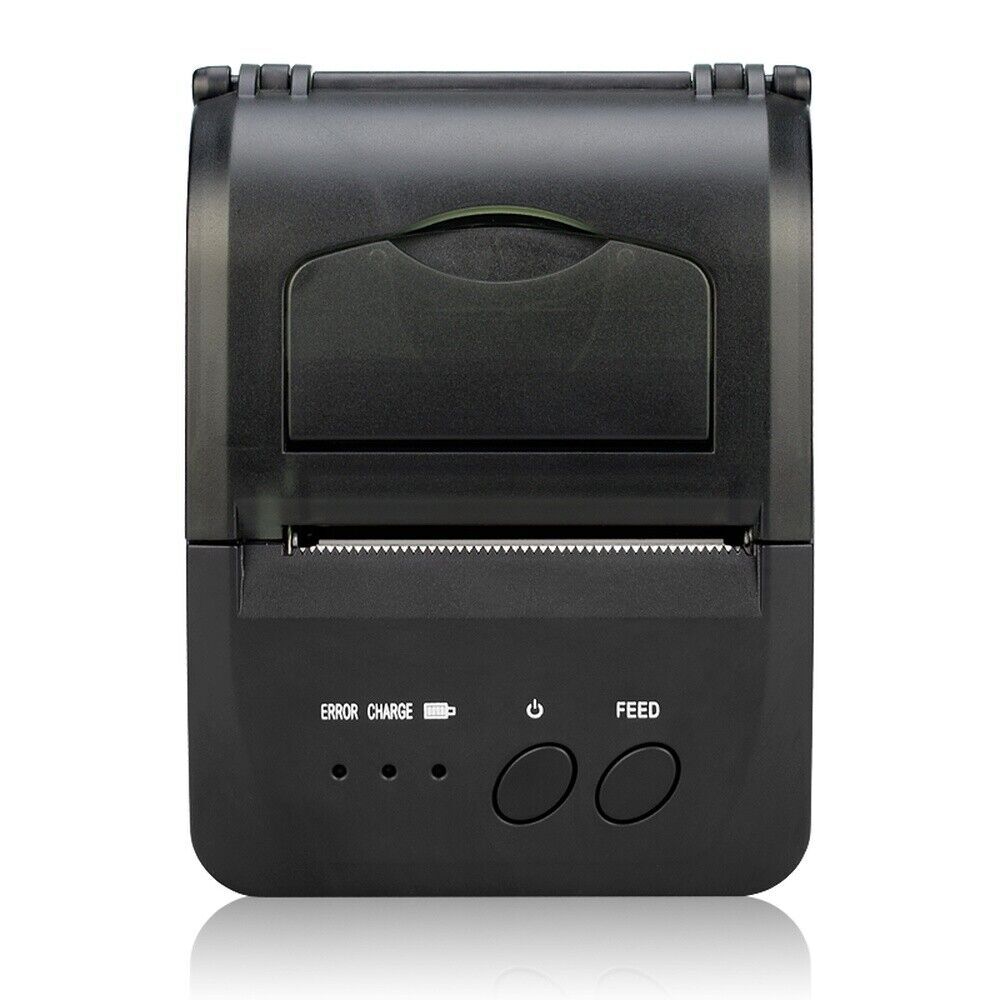 Portable USB Bluetooth 58mm Thermal Receipt Printer High Speed Stable Printing