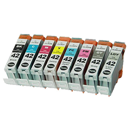 CLI-42 Ink Tanks MultiColor Pack Compatible for Canon Pixma Pro-100 Pro 100 
