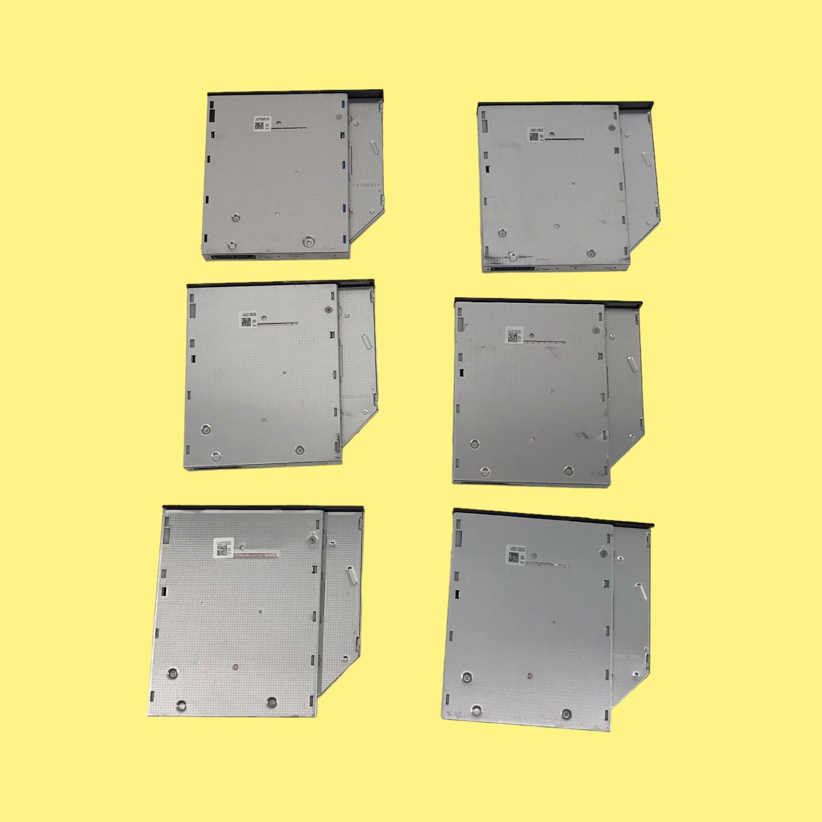 LOT OF 6 Dell Model: SN-108 SN-108BB/DEMHF DVD-ROM Drive 04RPC4 #2555 Z64/6