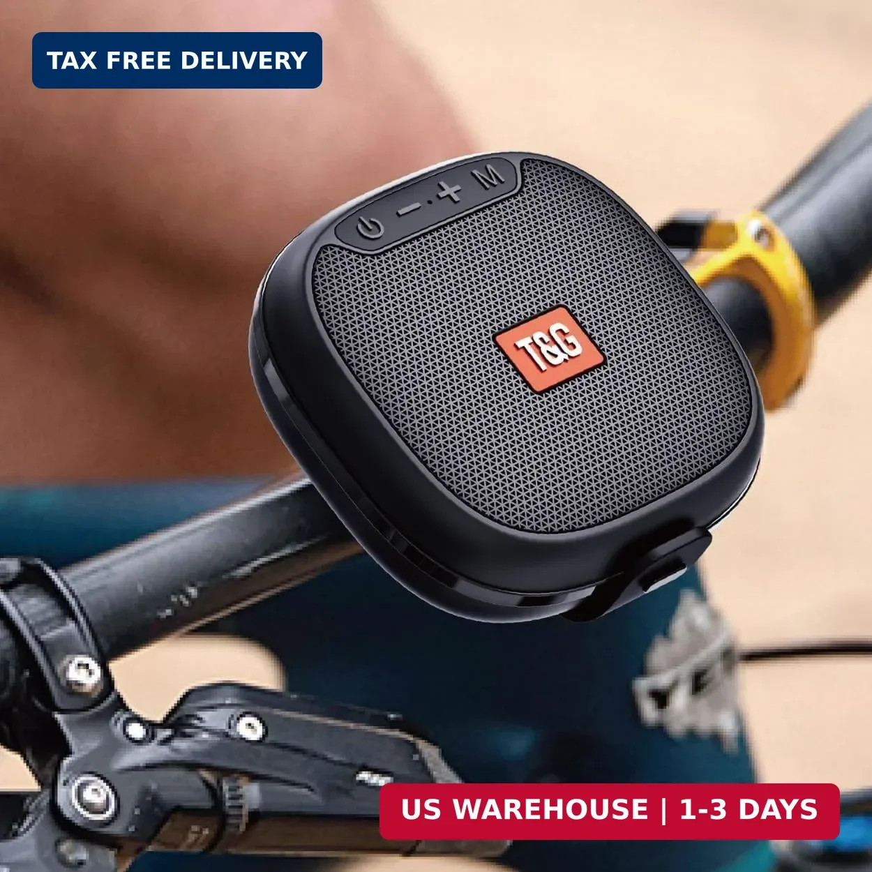Portable Bluetooth Speaker for Bike, Mini Outdoor Travel Speakers, Wireless T...