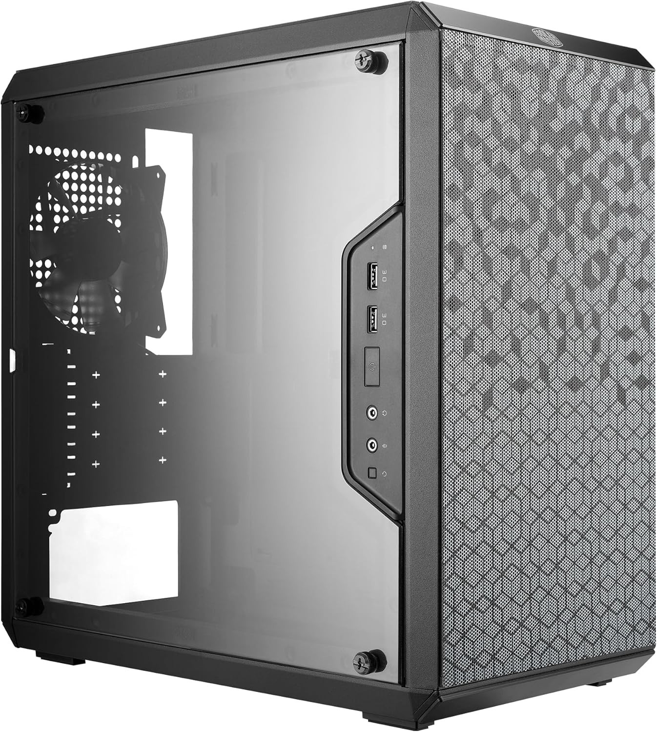 MasterBox Q300L Micro-ATX PC Case – Compact mATX Computer Case with Magnetic ...
