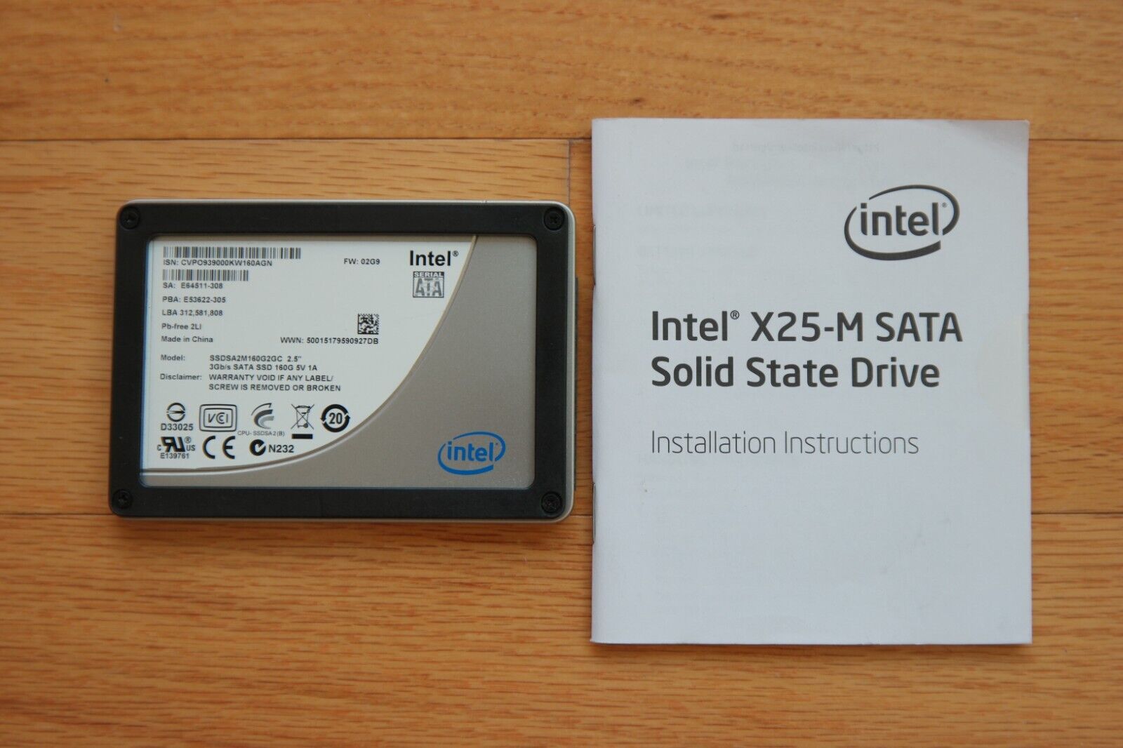 Intel X25-M Series 160GB Internal 2.5\
