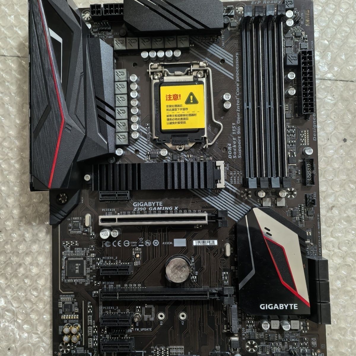 Gigabyte Technology Z390 GAMING X Motherboard 1151 DDR4 Dual M.2 ATX USB 3.1