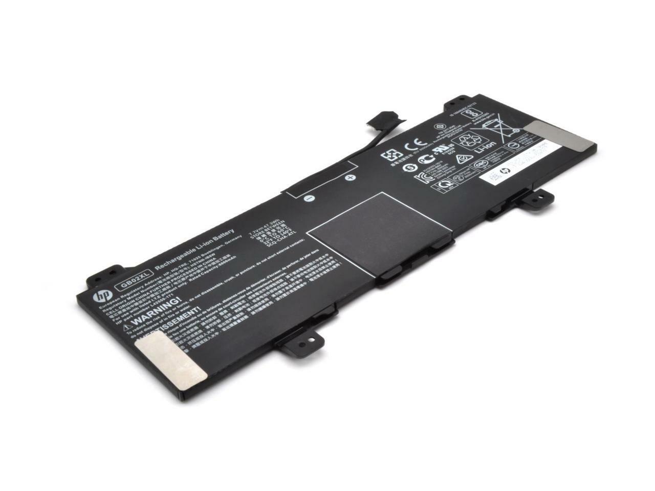 GB02XL HP Battery 2C 47Wh 6.15Ah Li 7.7V Chromebook X360 14B-Ca0036NR TESTED