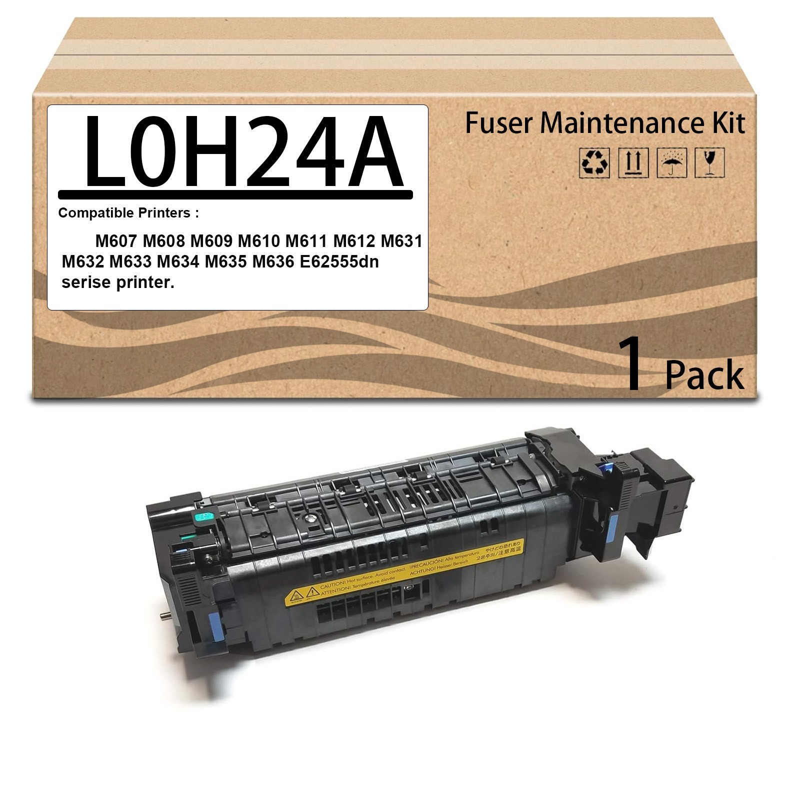 1 Pack L0H24A Fuser Maintenance Kit for HP M607 M608 M609（No accessories）