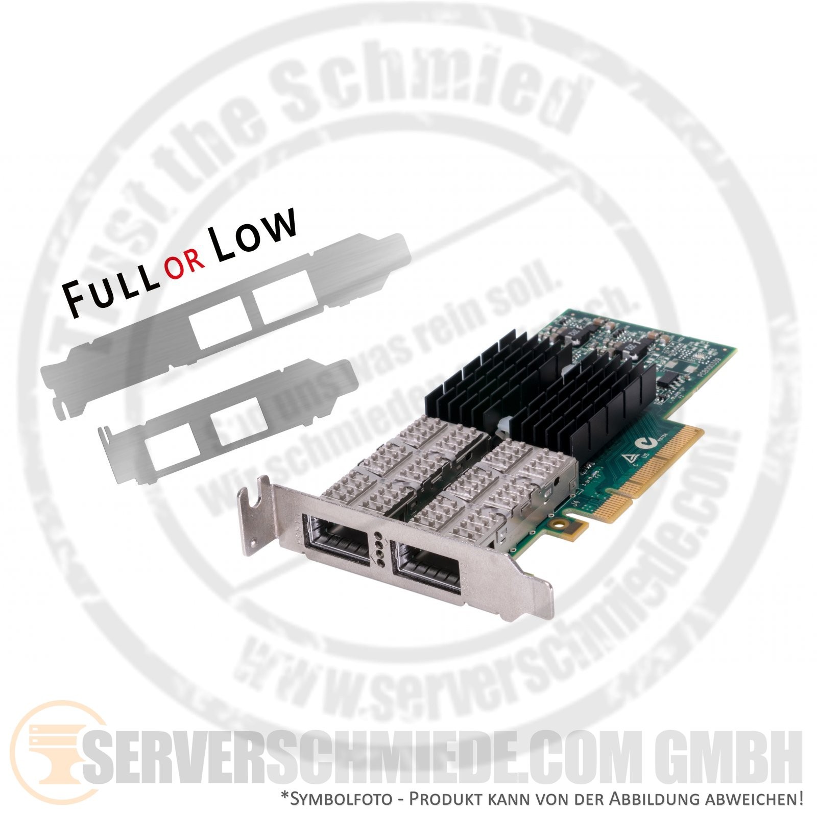 HP Mellanox 2x 10/40Gb Network Ethernet 56Gb Infiniband CX354A Controller PCIe x