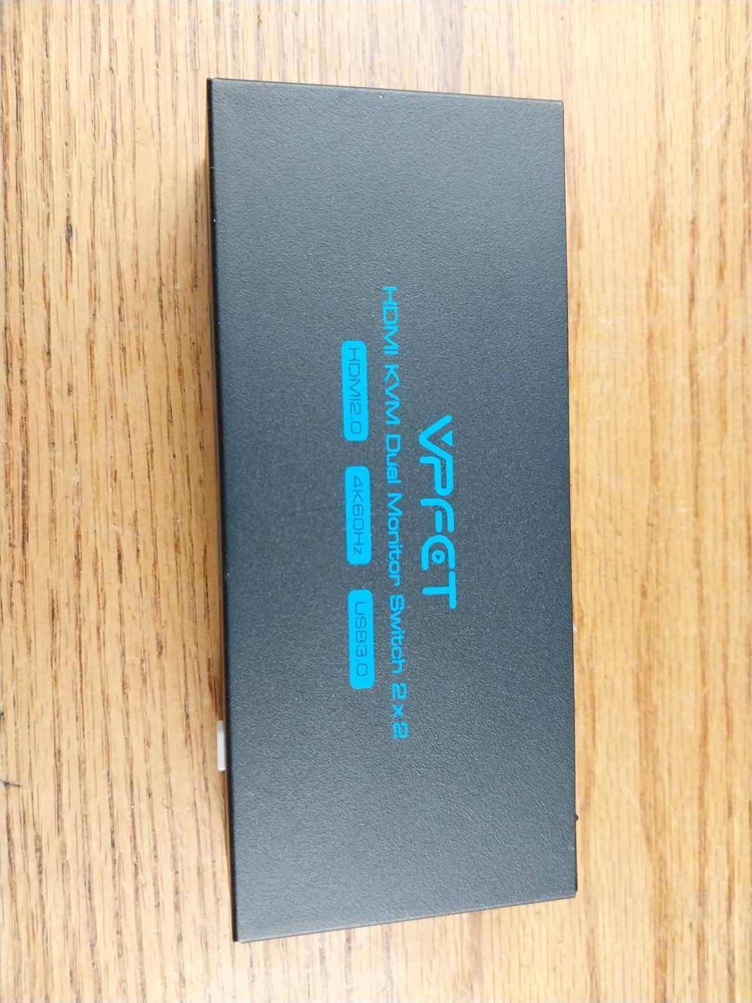 VP-SW220 4K HDMI KVM Switch 2x2 Dual Monitor & USB 3.0 Ports No Cords