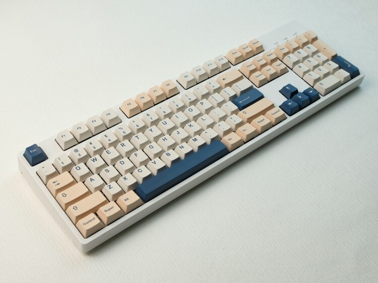 GMK Copy Birch Keycap Set Dye Sublimation Cherry Profile PBT Keycaps
