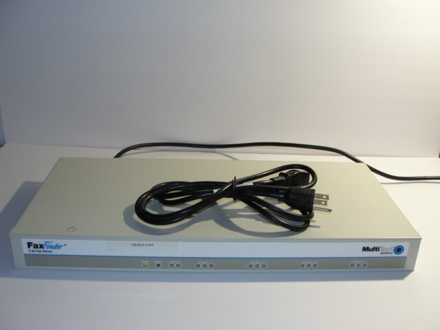 Multitech Systems FaxFinder v.34 Fax Server 4-Port FF420 With Power-cord