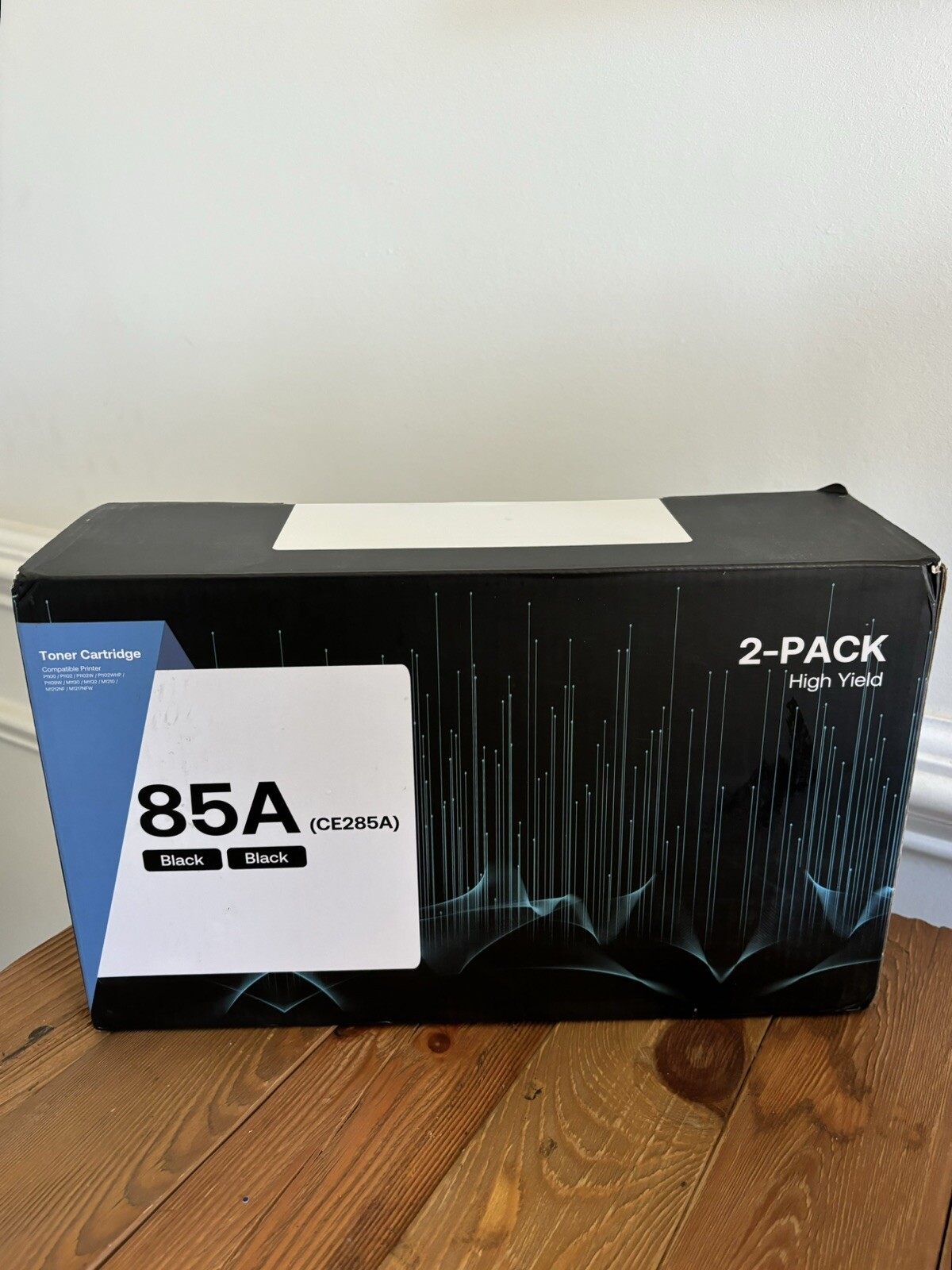 NEW AOLIBE 85A HP CE285A Compatible 2 Pack Black Toner Cartridge Replacement