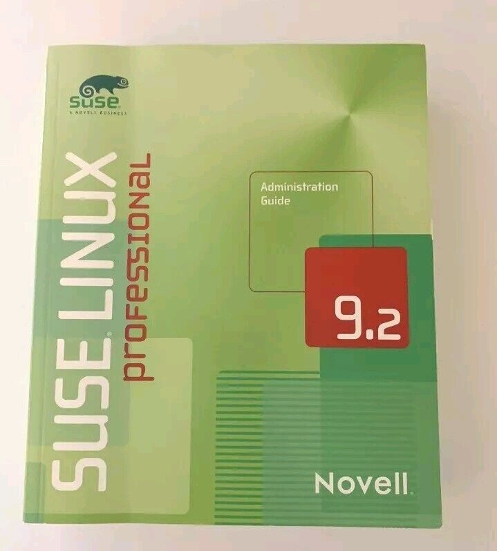 Novell SUSE LINUX Professional 9.2 Operating System Software New Sealed Complete