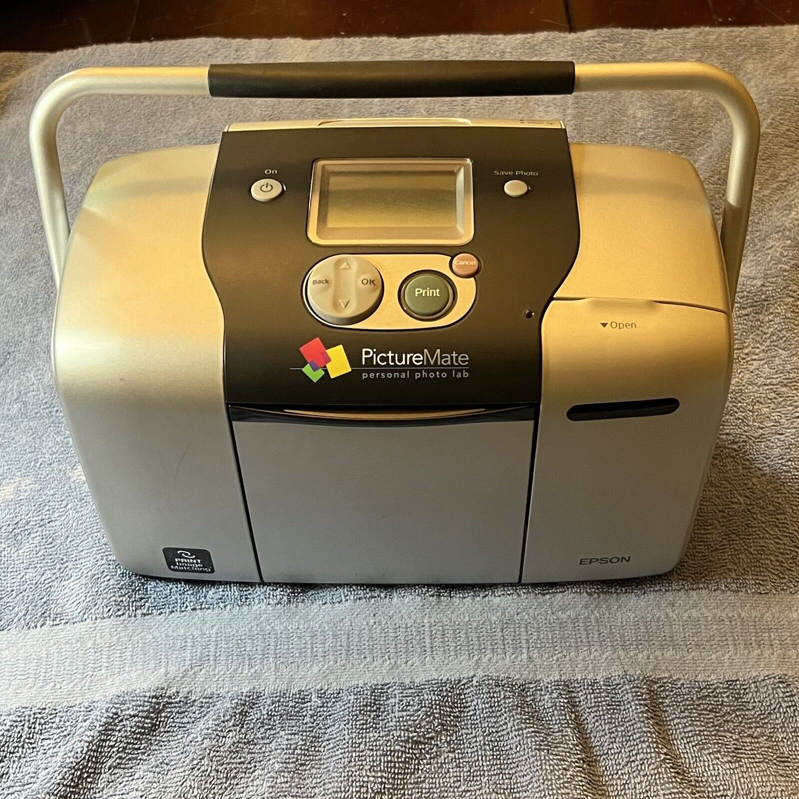 Epson Picturemate Deluxe 500 Personal Photo Printer Model No B271A (No Pwr Cord)