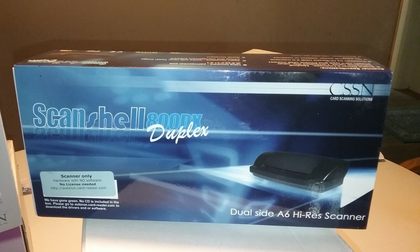 NEW ACUANT ECW SCANSHELL 800DX DUPLEX OCR SCANNER eClinical Works Ready. 