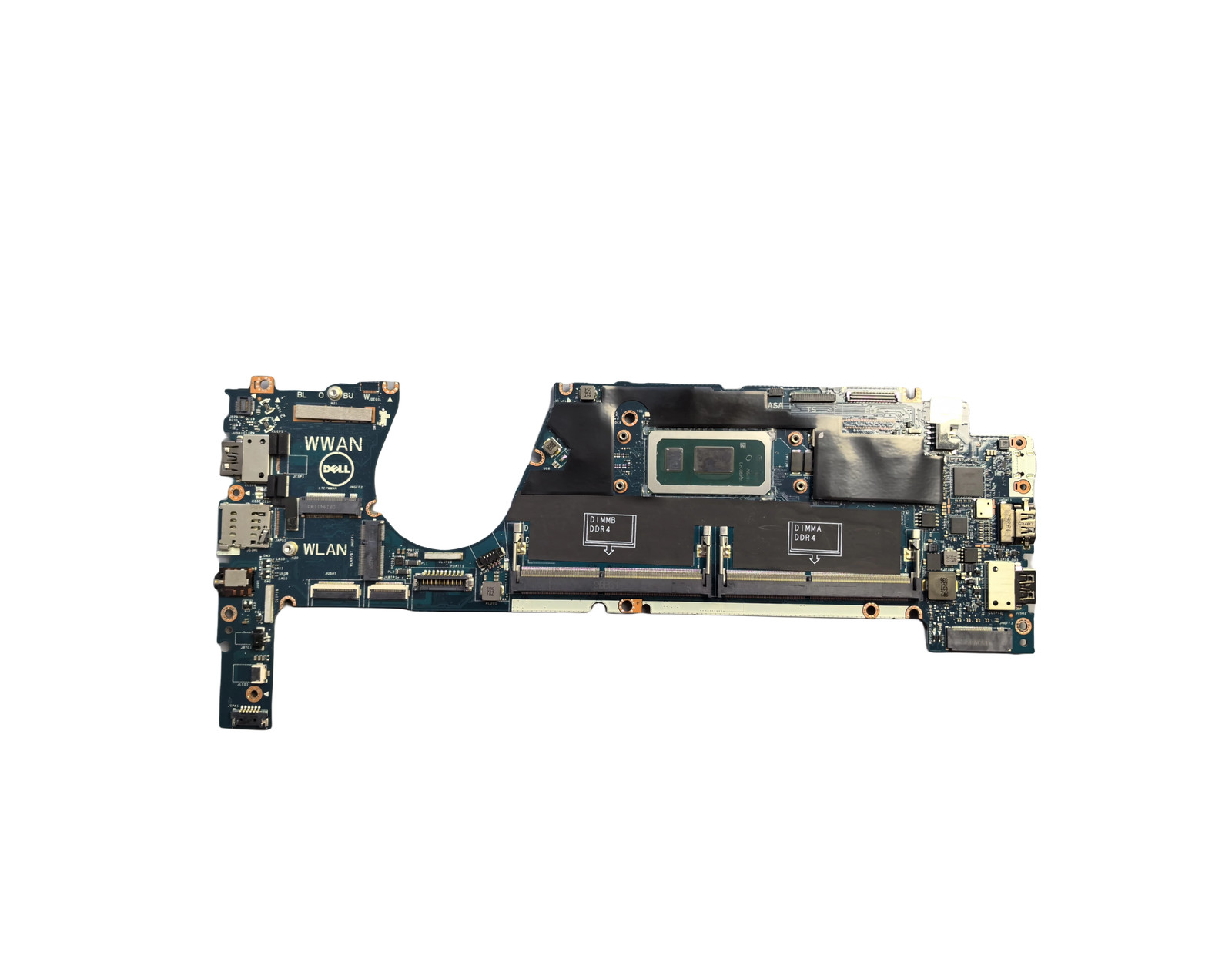 LA-G861P For Dell Latitude 7300 Laptop Motherboard I5-8265U I7-8665U 0W9WVM