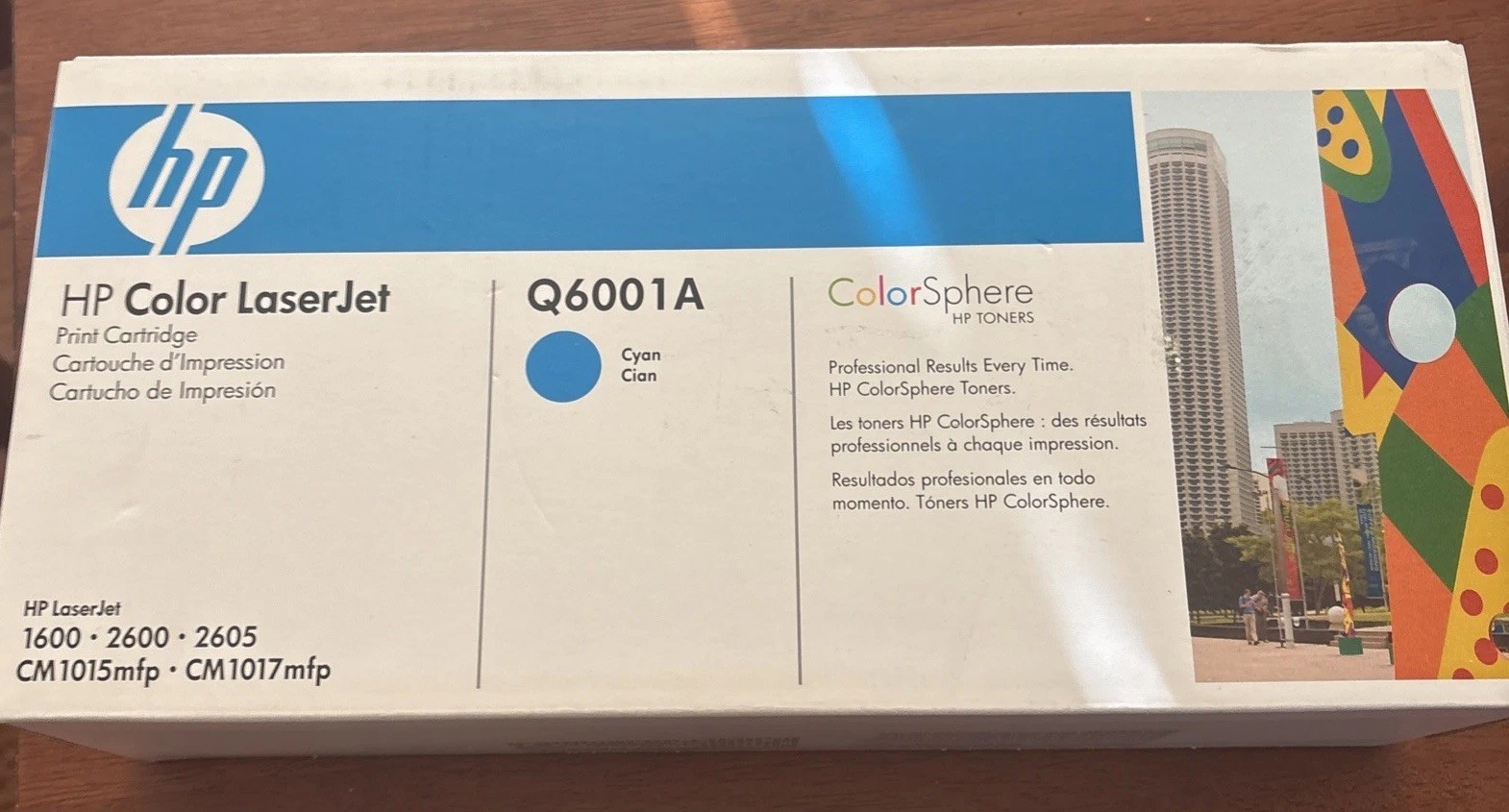 New OEM HP Q6000A Cyan Toner Cartridge