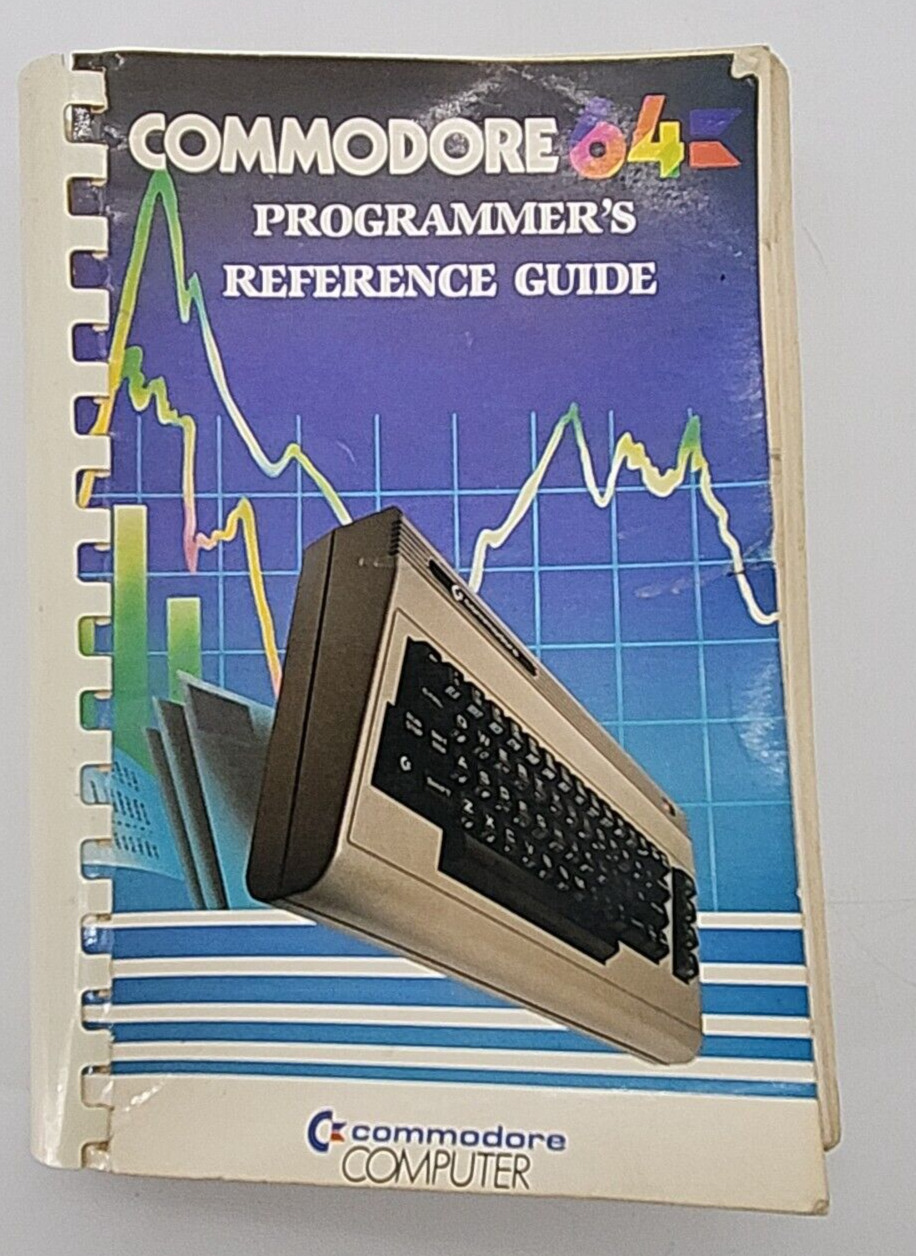 Vintage Commodore 64 Programmer\'s Reference Guide 1st Edition 5th Printing 1983