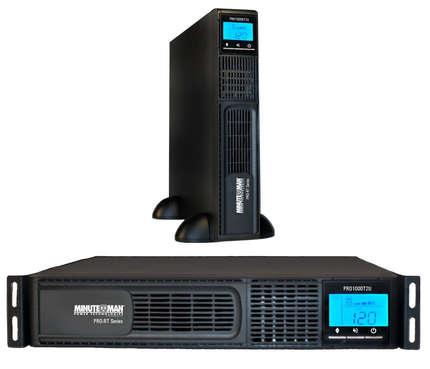 MINUTEMAN UPS LINE INTERACTIVE 750VA 525 WATTS UPS PRO750RT2U UPC 784755154934