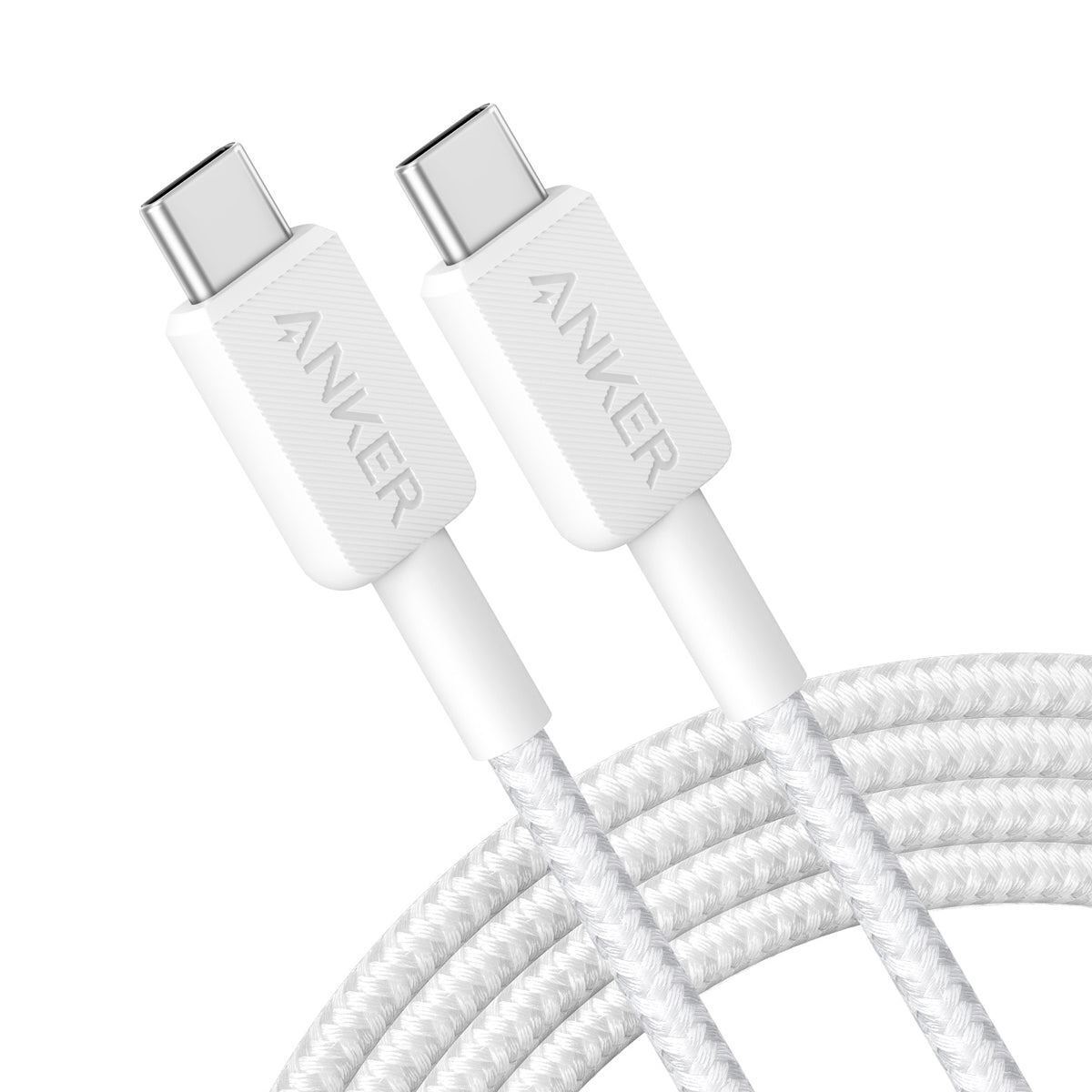 Anker 322 USB cable 1.8 m USB C White (A81F6G21)