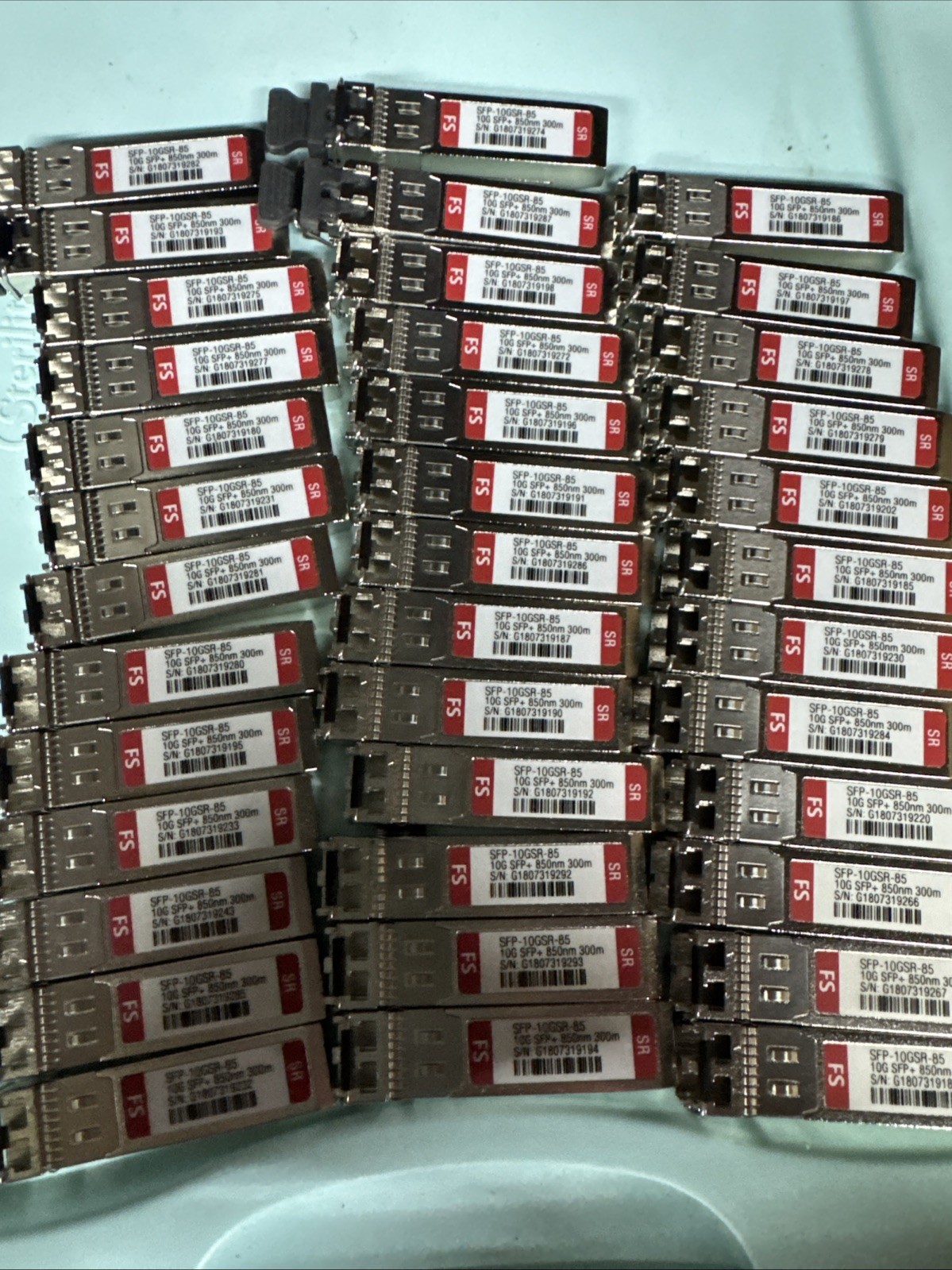 FS SFP-10GSR-85 10GBASE-SR SFP+ Transceiver Module 850 nm 300 m DOM