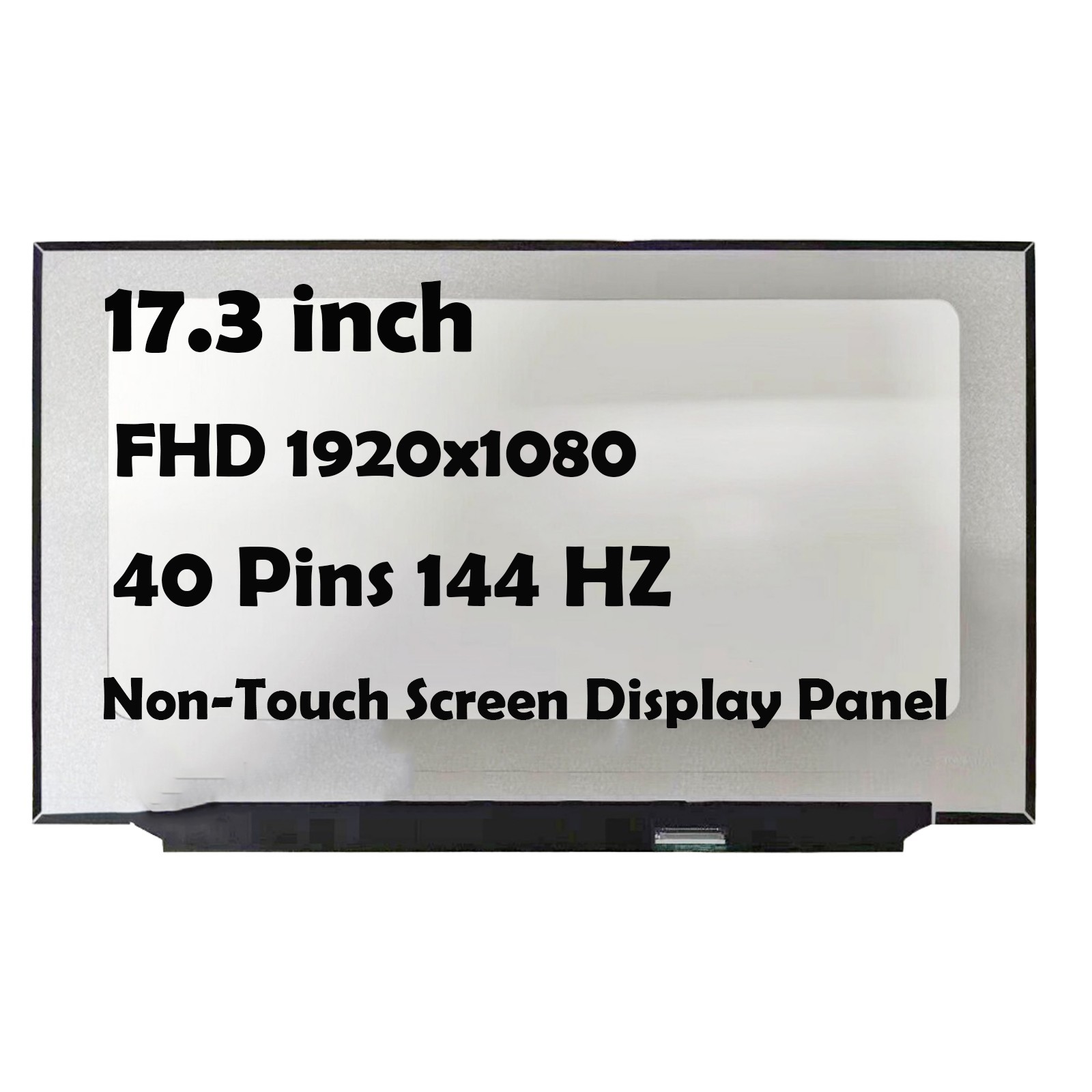 B173HAN04.9 LAPTOP LED LCD SCREEN 17.3" FHD 1920x1080 144Hz 40 Pin New Display