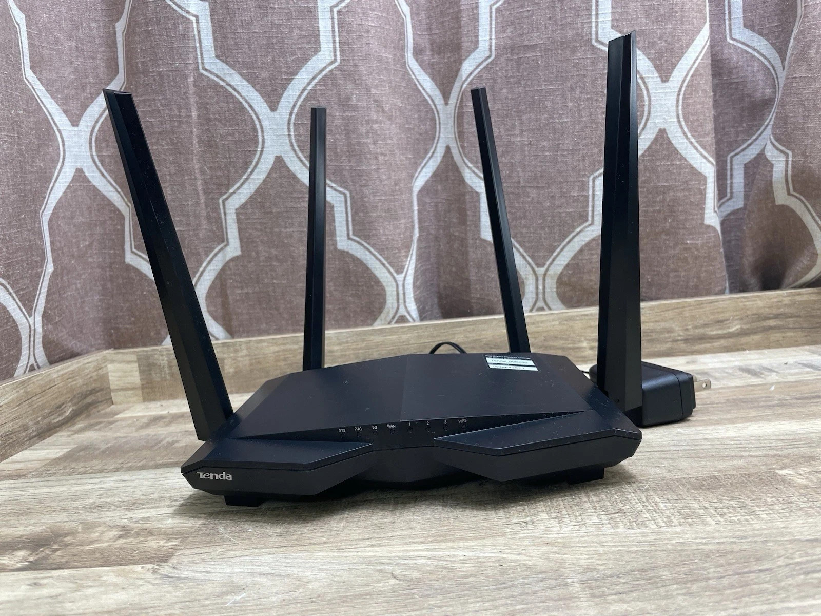 Tenda AC1200 Smart WiFi Router, High Speed IPv6 Dual Band Wireless Internet AC6