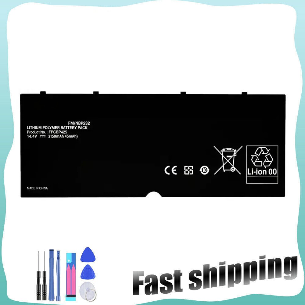New FPCBP425 FMVNBP232 Battery for Fujitsu LifeBook T904 T935 T936 U745