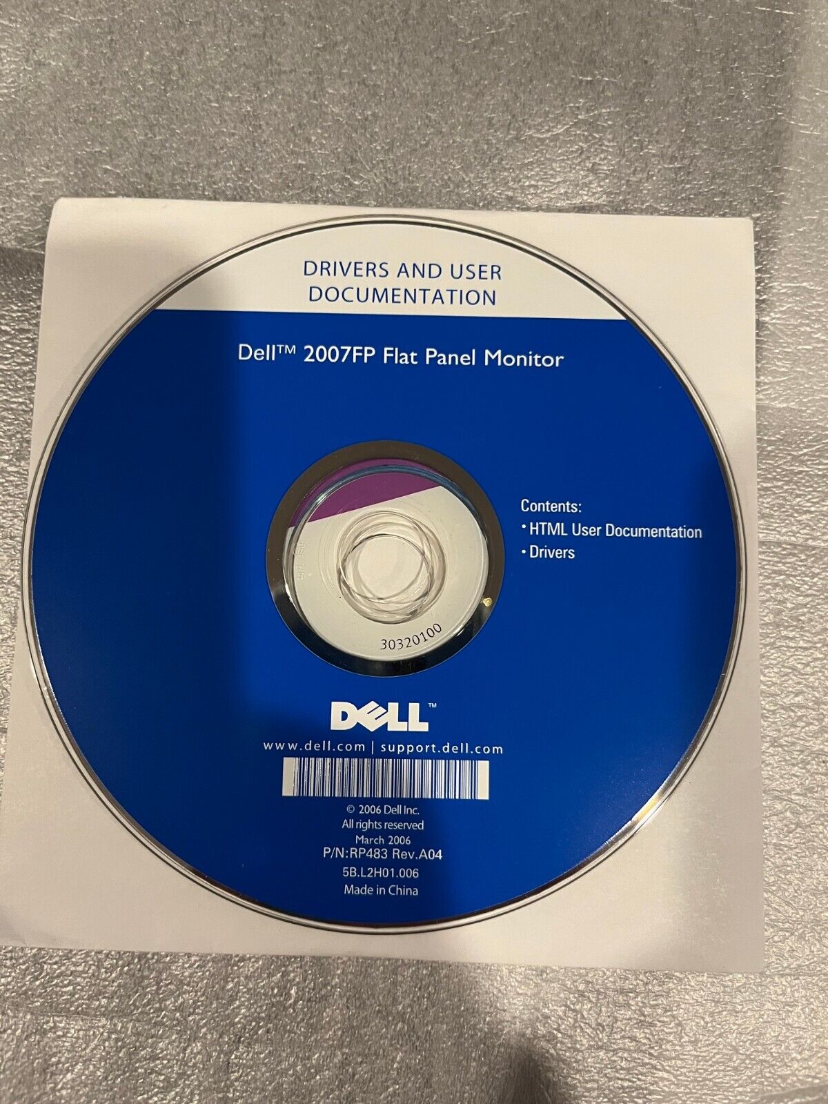 Dell UltraSharp 2007FP Flat Panel Monitor Drivers & Documentations
