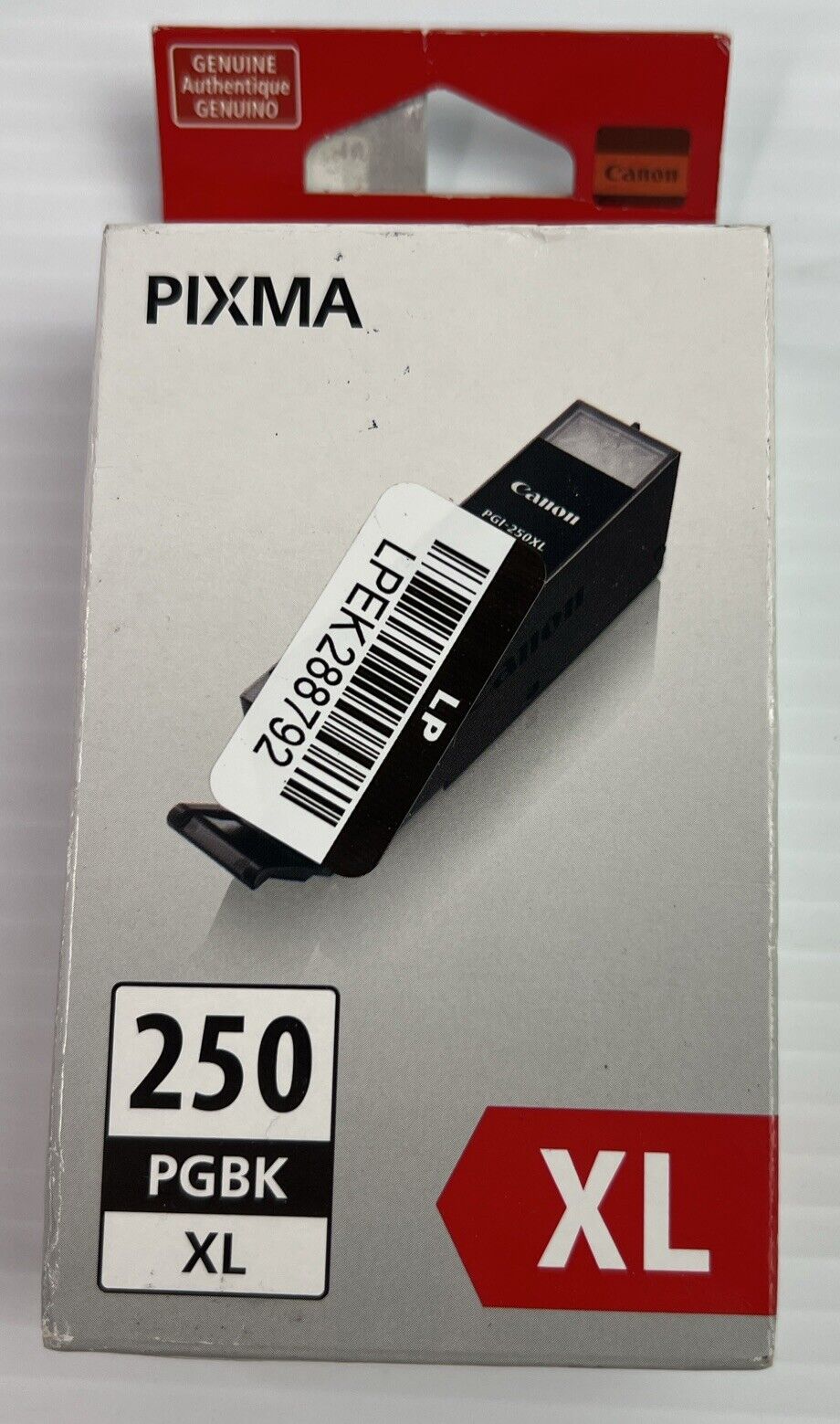 Genuine Canon Pixma PGBK 250 XL PGI-250XL BLACK Ink Cartridge Sealed