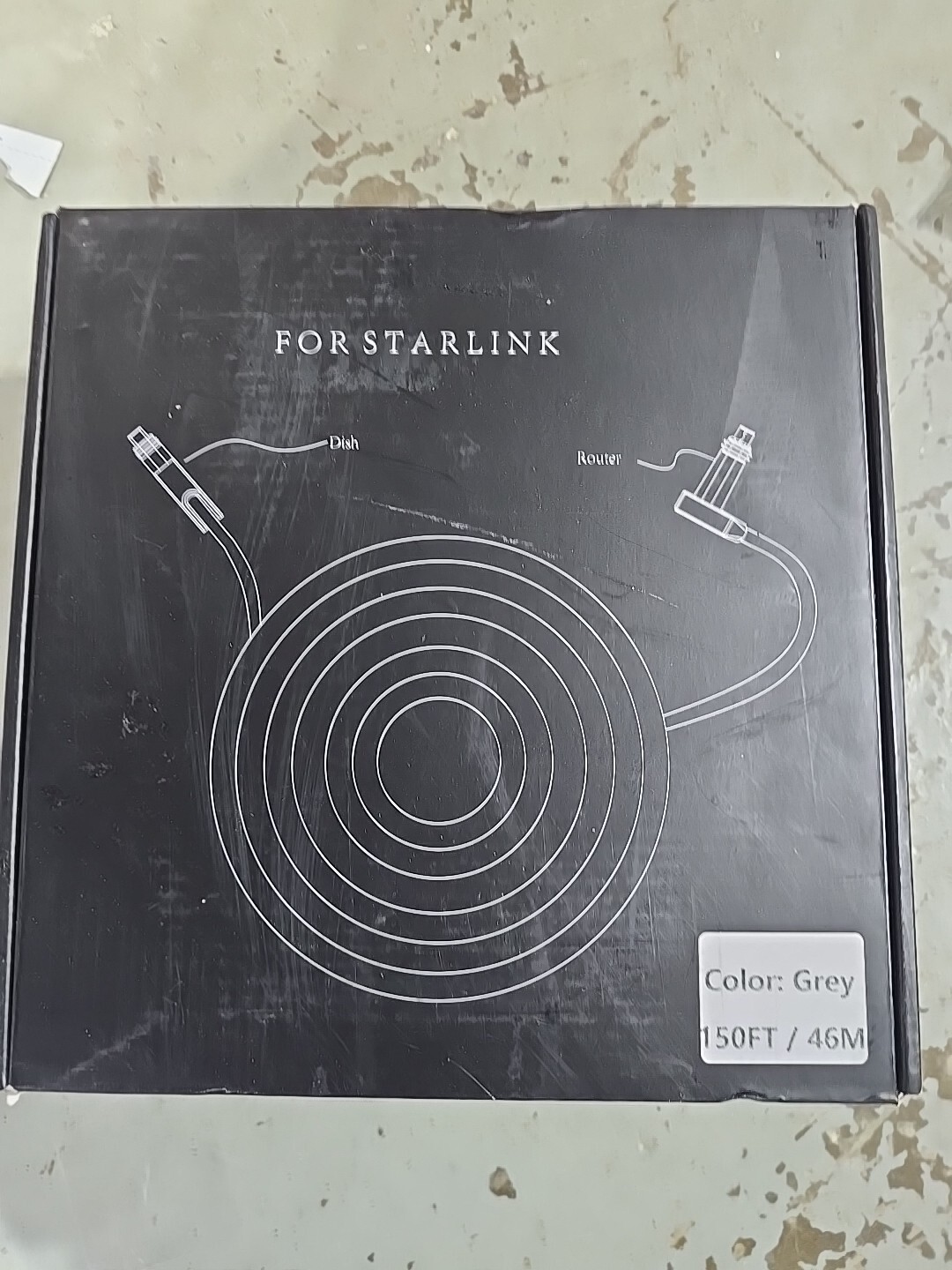 Starlink Gen 2 Waterproof Replacement Cable 150FT – Durable Outdoor Use