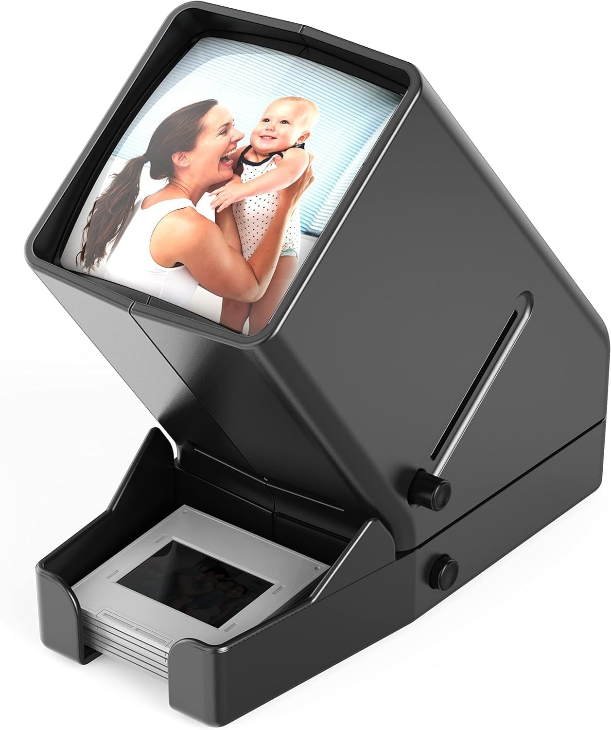 DIGITNOW 35mm Slide and Film Viewer, 3X 6.5 x 6 x 3 inches, Black