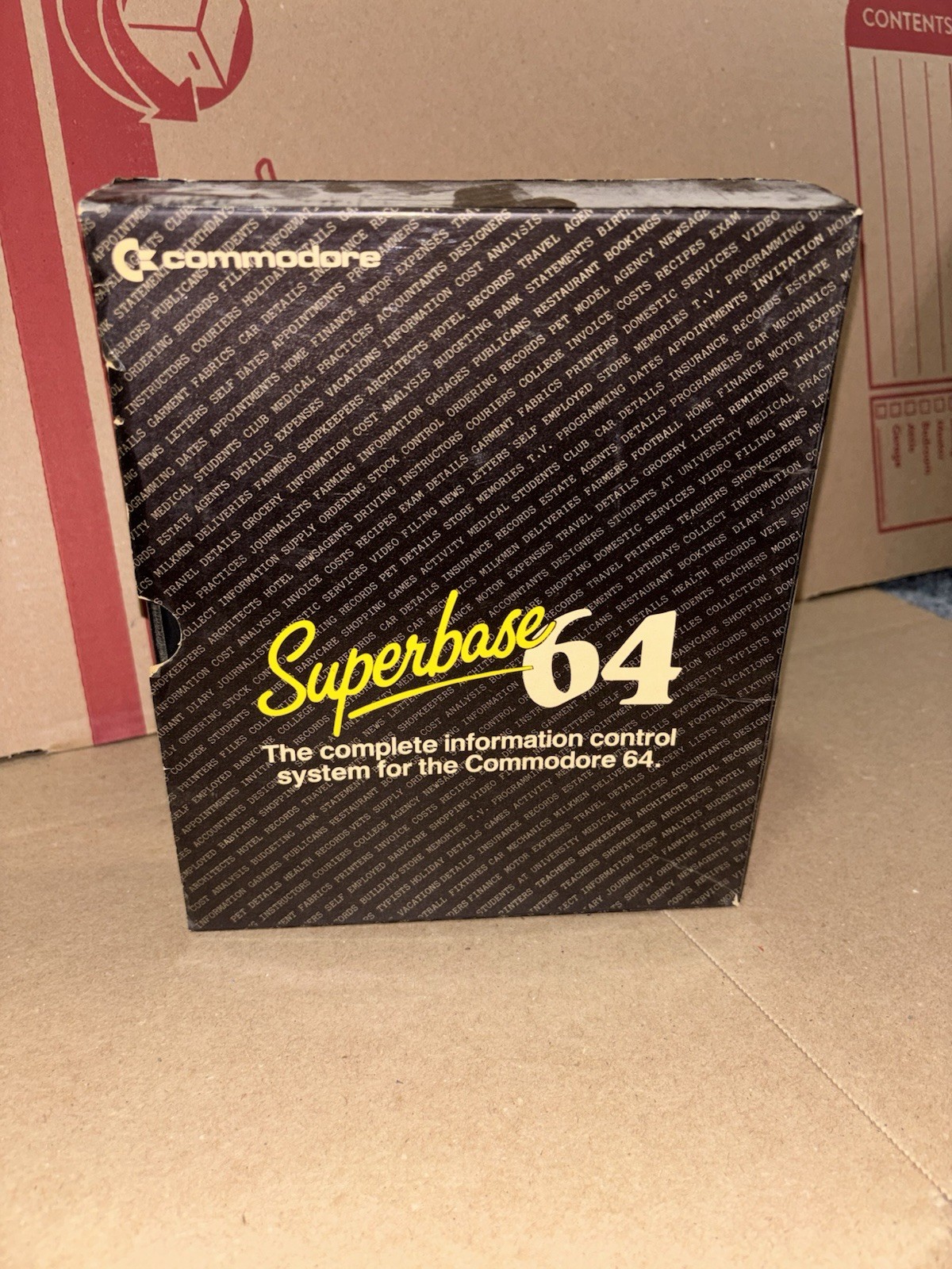 COMMODORE 64/128 & PLUS/4 -- SUPERBASE (PRECISION S.)