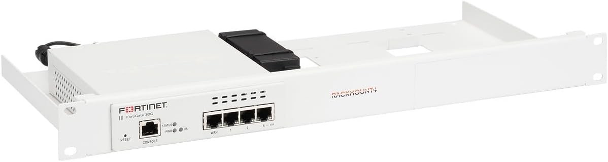 Rackmount.IT Rack Mount Kit for Fortinet FG/FWF-30G / 31G ? 1U 19? Rackmount ?
