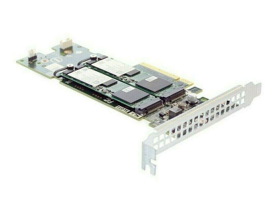 Dell Boss-s1 Boot Optimized Server Storage Adapter FH 7HYY4 + 2 x 480GB M.2 SSD