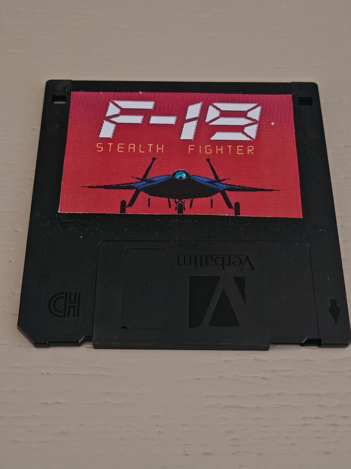 F-19 Stealth Fighter PC DOS 1988 Floppy Disk MicroProse Combat Flight Simulator
