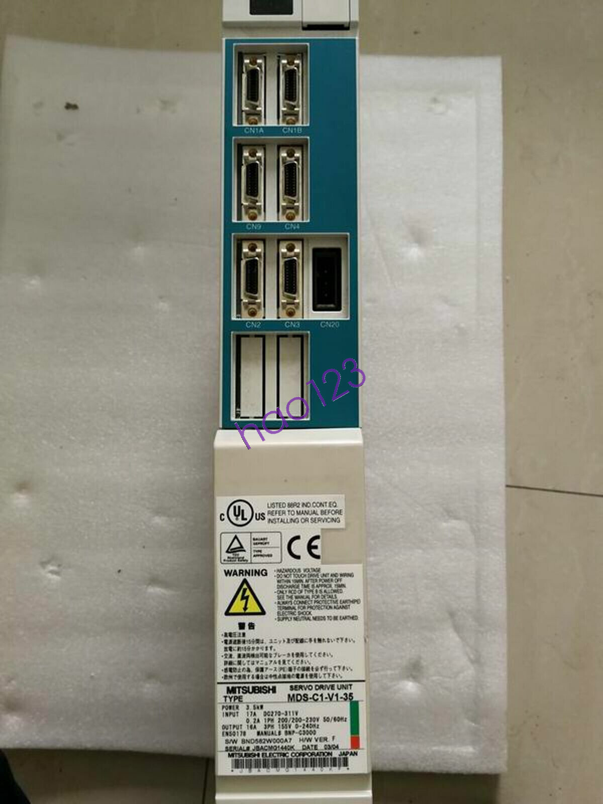 Mitsubishi Used Servo Drive MDS-C1-V1-35 Tested In Good Condition DHL/FedEx