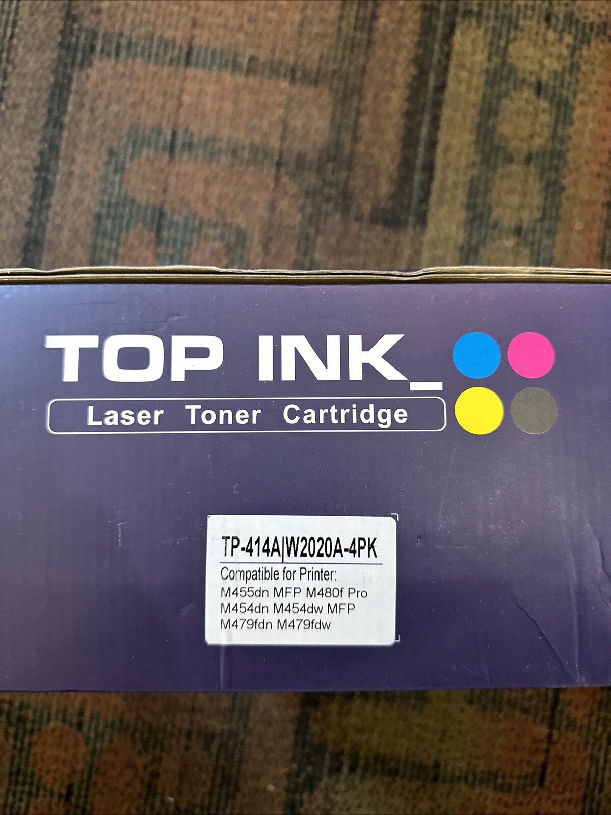 TOP INK Laser toner cartridge 4 pack TP-414A/W2020A