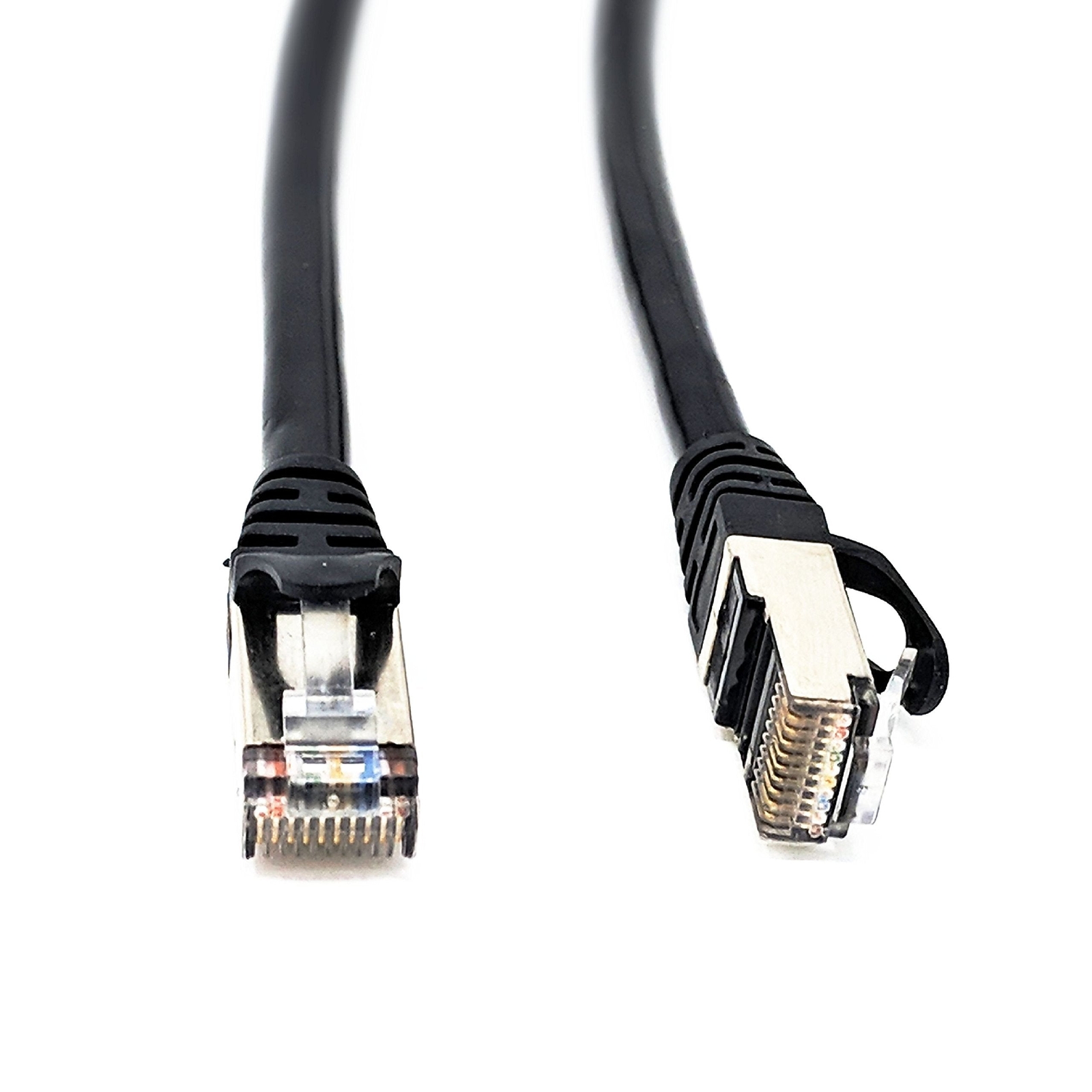 Rj50 10p10c Sftp Cat5 M/M Cable With Shielded Connectors Black 2M Audio Video